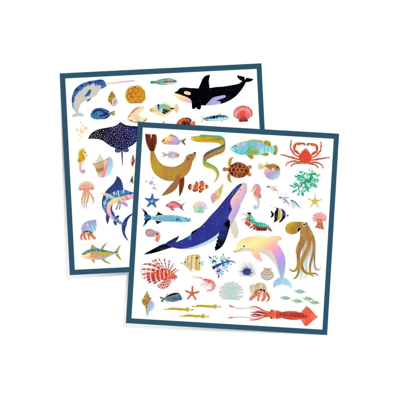 Sticker djeco bunt