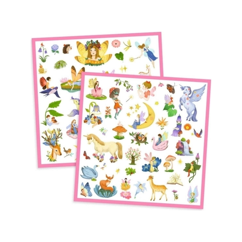 Sticker djeco bunt