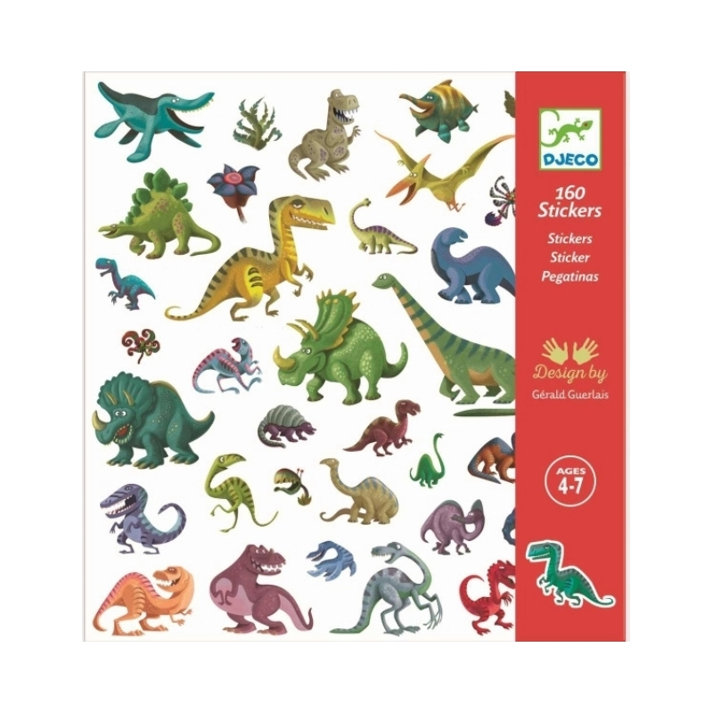 Sticker djeco bunt
