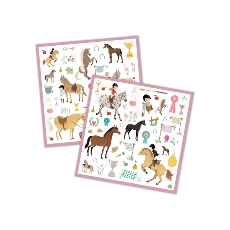 Sticker djeco bunt