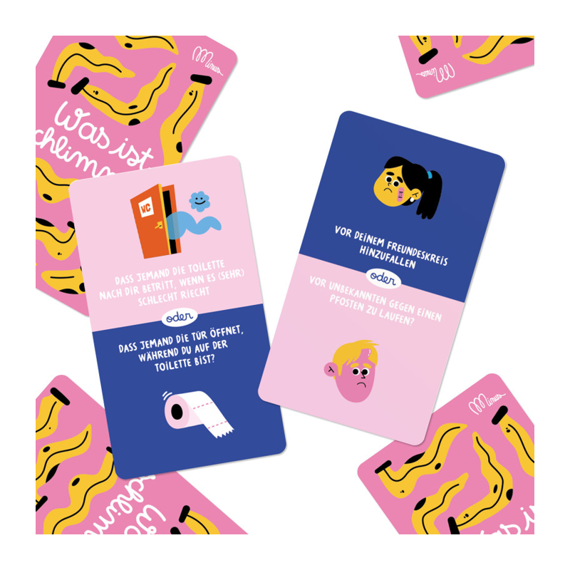 Kartenspiel OMY pink