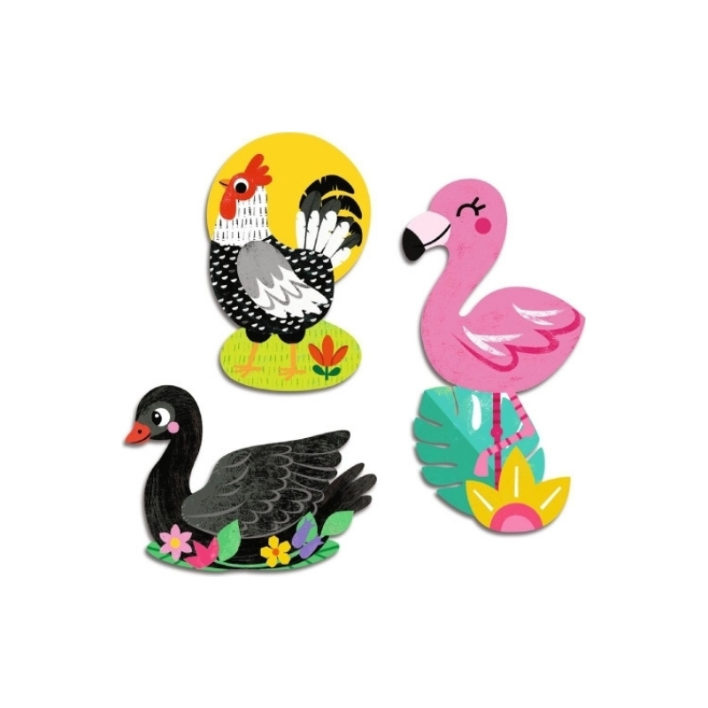 Sticker djeco pink
