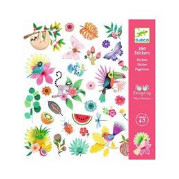 Sticker djeco pink