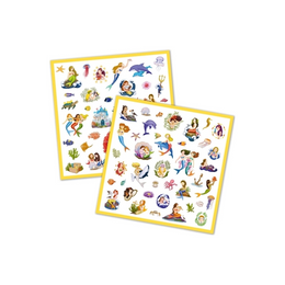 Sticker djeco orange