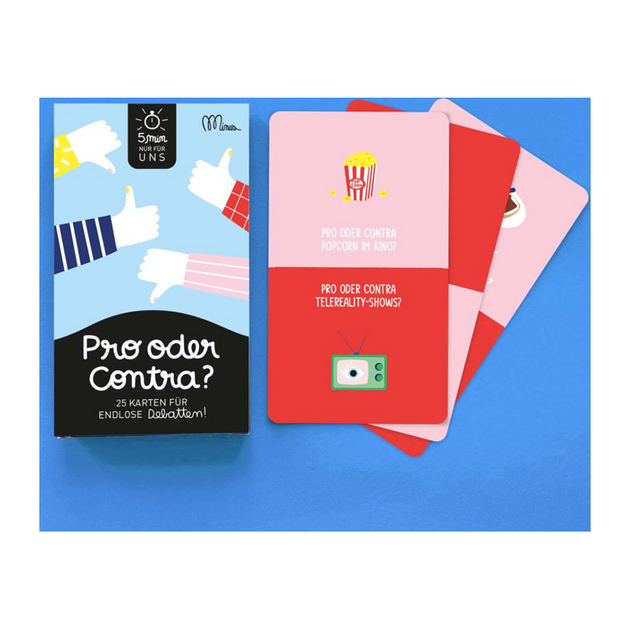 Kartenspiel OMY hellblau