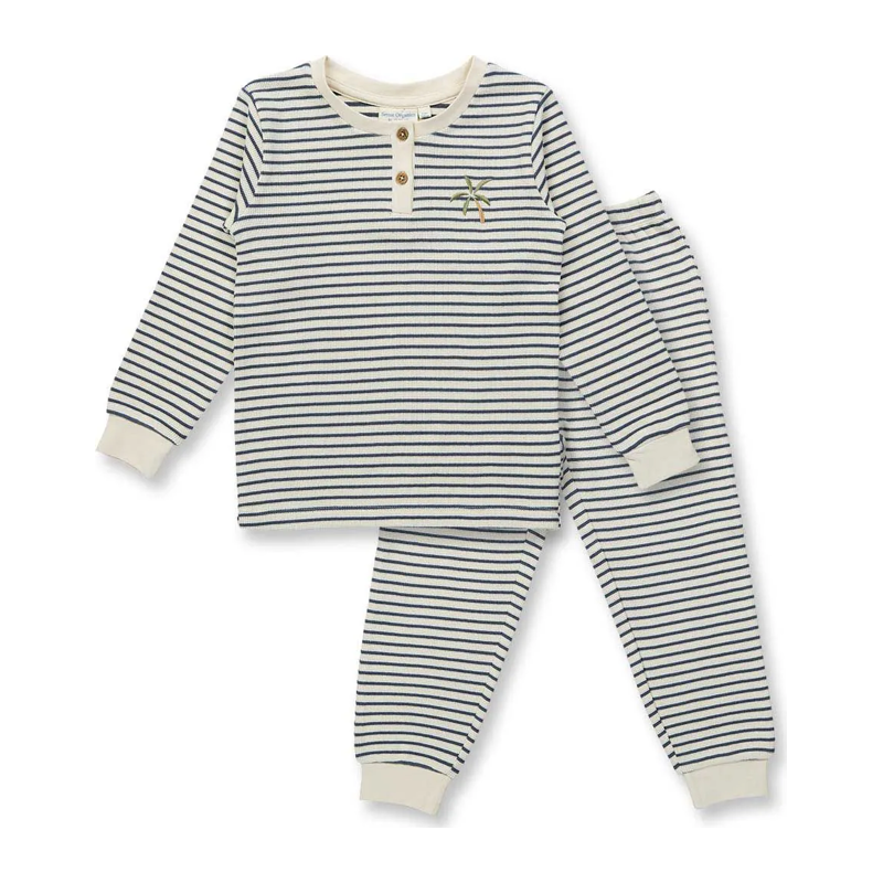 Schlafanzug Sense Organics gestreift