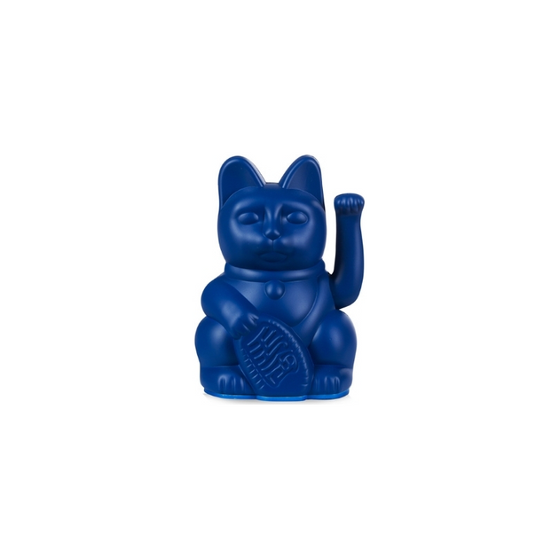 Winkekatze donkey products dunkelblau