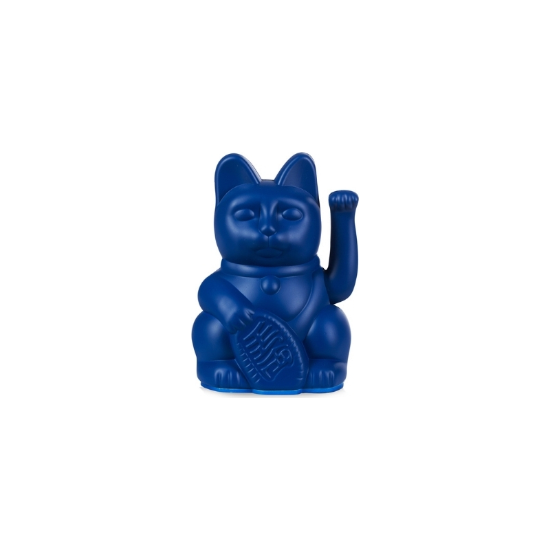 Winkekatze donkey products dunkelblau