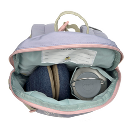 Rucksack lässig lila