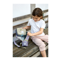 Rucksack lässig lila