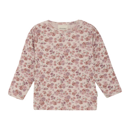Baby Shirt Minymo geblümt