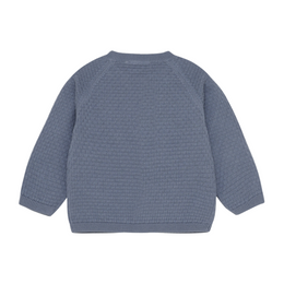 Baby Strickjacke Minymo blau