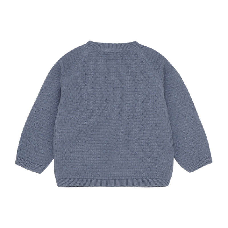 Baby Strickjacke Minymo blau