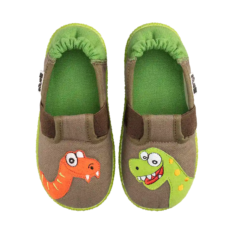 Hausschuh nanga grün