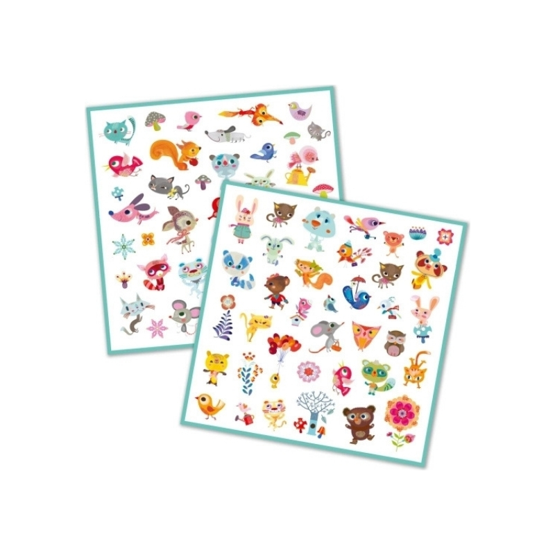 Sticker djeco türkis