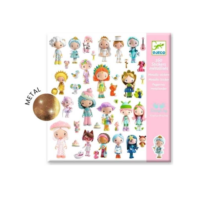 Sticker djeco rosa