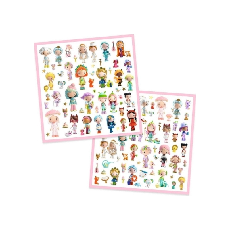 Sticker djeco rosa