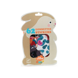 Sticker djeco orange