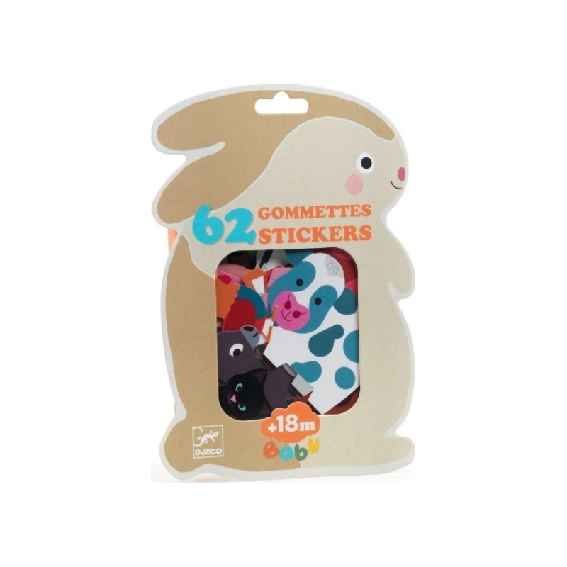 Sticker djeco orange