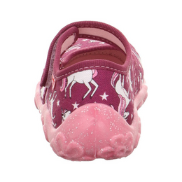 Hausschuh Superfit weinrot