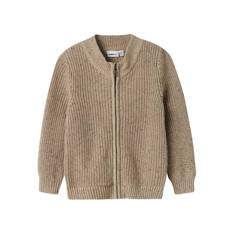 Strickjacke name it beige