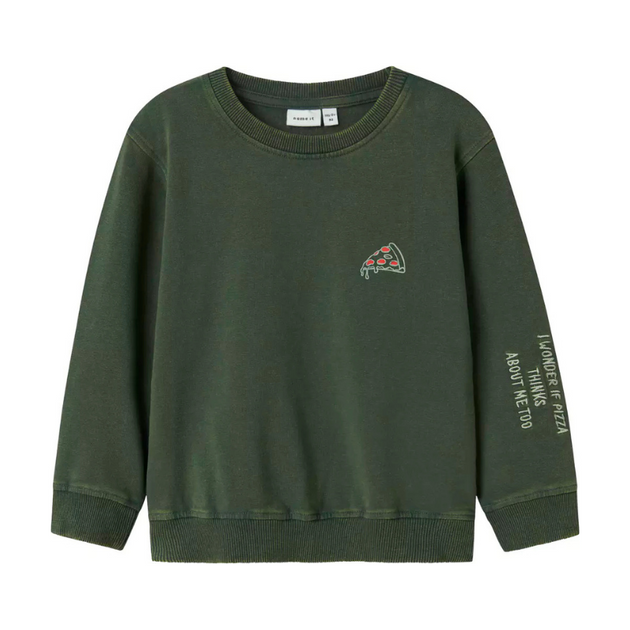 Sweatshirt name it dunkelgrün