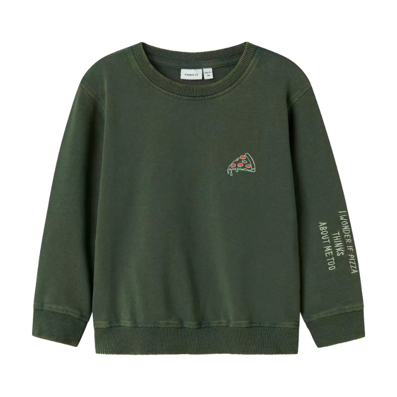 Sweatshirt name it dunkelgrün