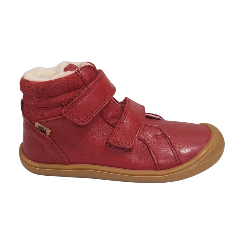 Barfuß-Winterschuh Telyoh rot