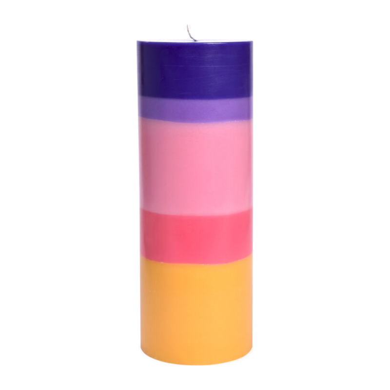 Kerze notthegirl bunt