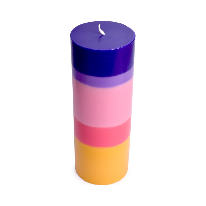 Kerze notthegirl bunt