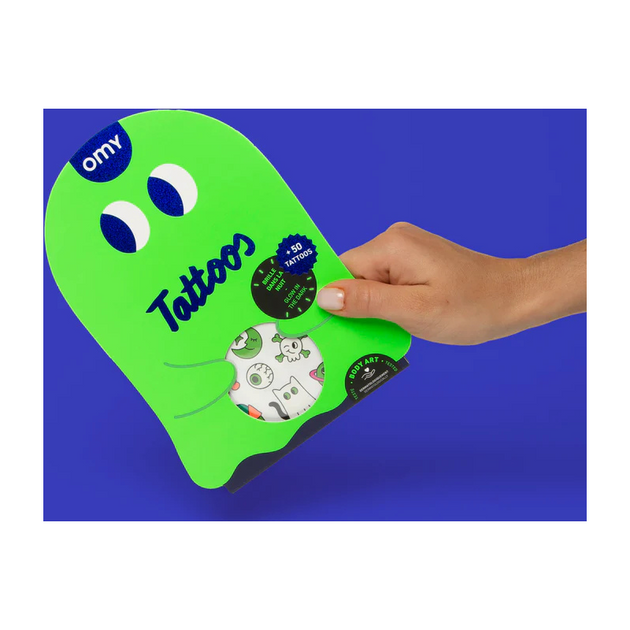 Tattoo OMY grün