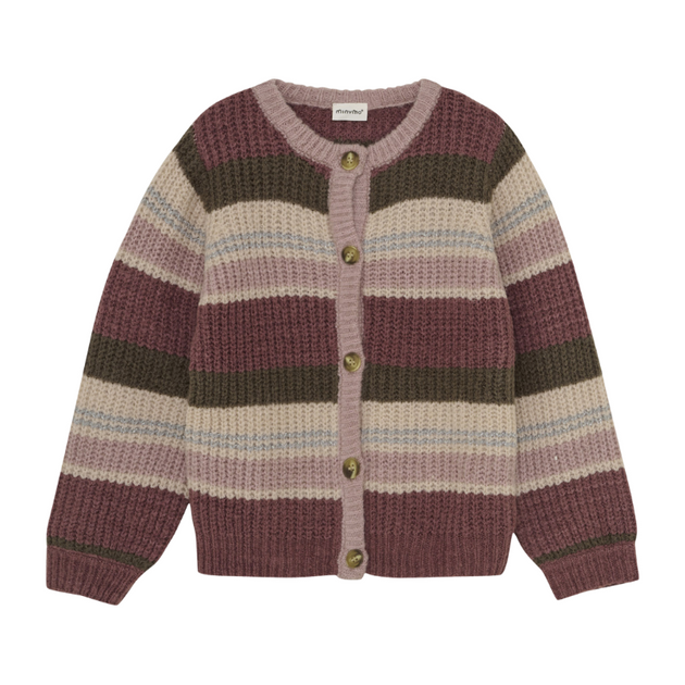 Strickjacke Minymo bordeaux