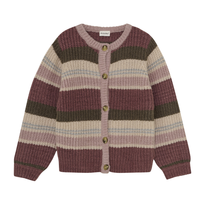 Strickjacke Minymo bordeaux