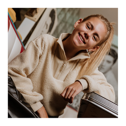 Pullover no way monday beige