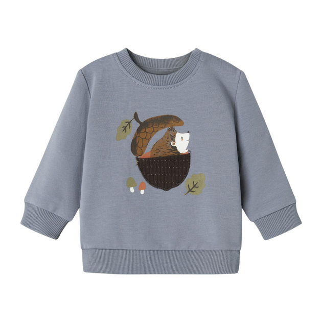 Baby Sweatshirt name it blau
