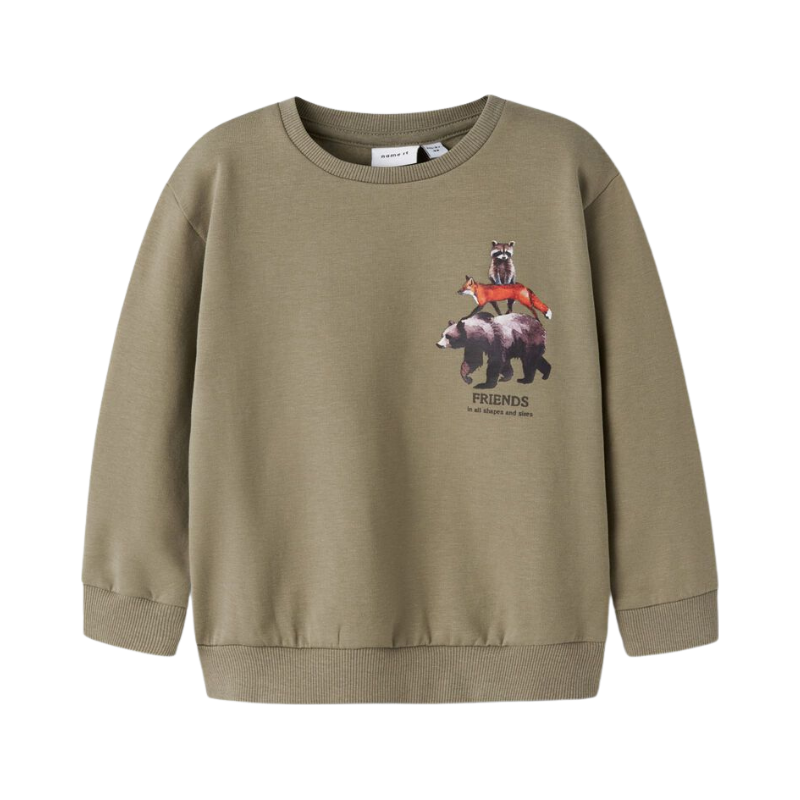 Sweatshirt name it oliv