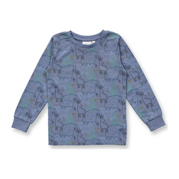 Schlafanzug Sense Organics blau