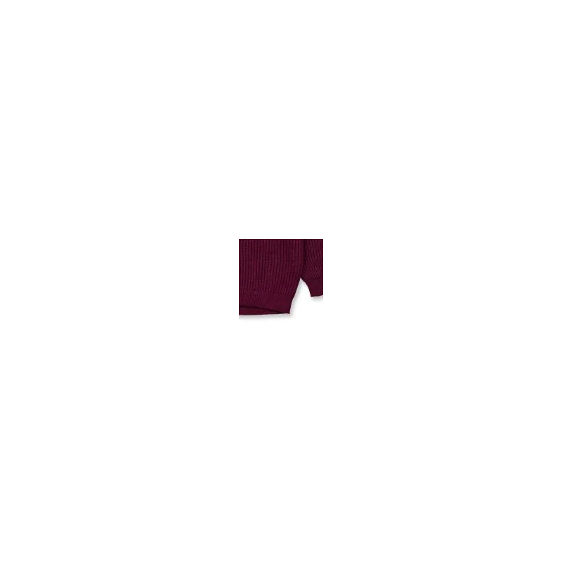 Pullover Sense Organics bordeaux