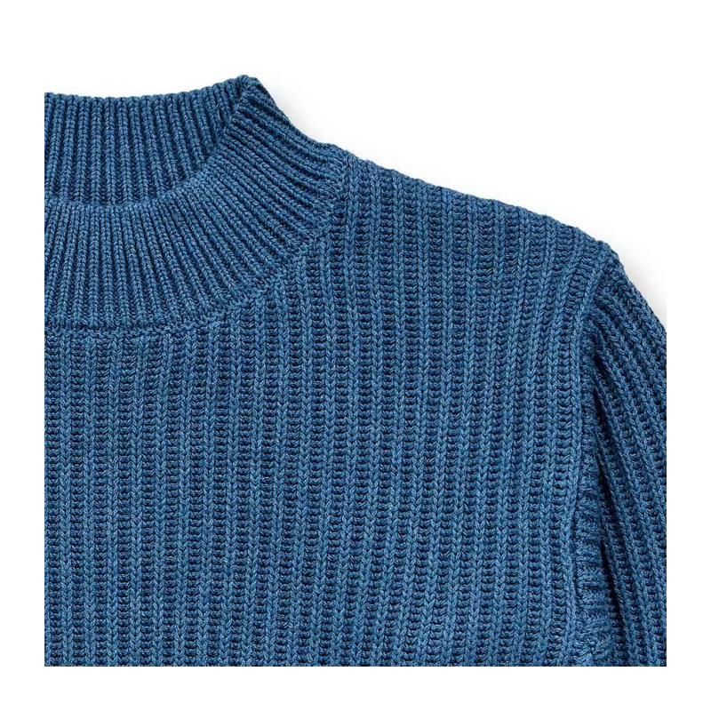Pullover Sense Organics petrol