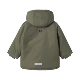 Winterjacke name it oliv