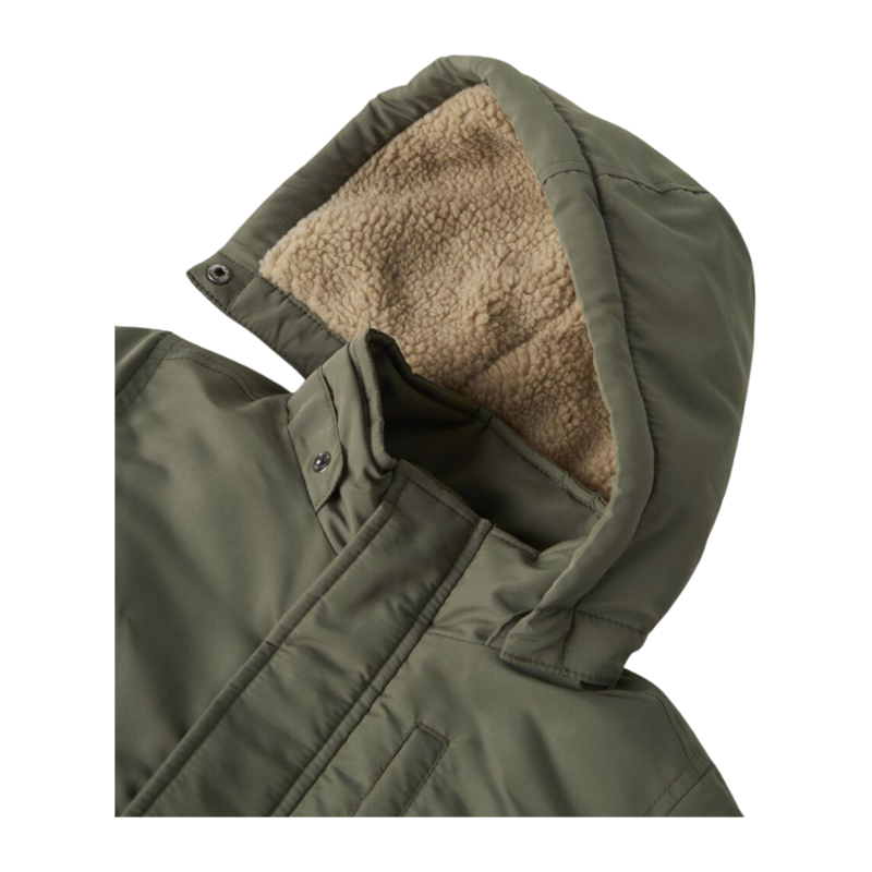 Winterjacke name it oliv