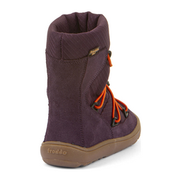 Barfuß-Winterstiefel Froddo bordeaux