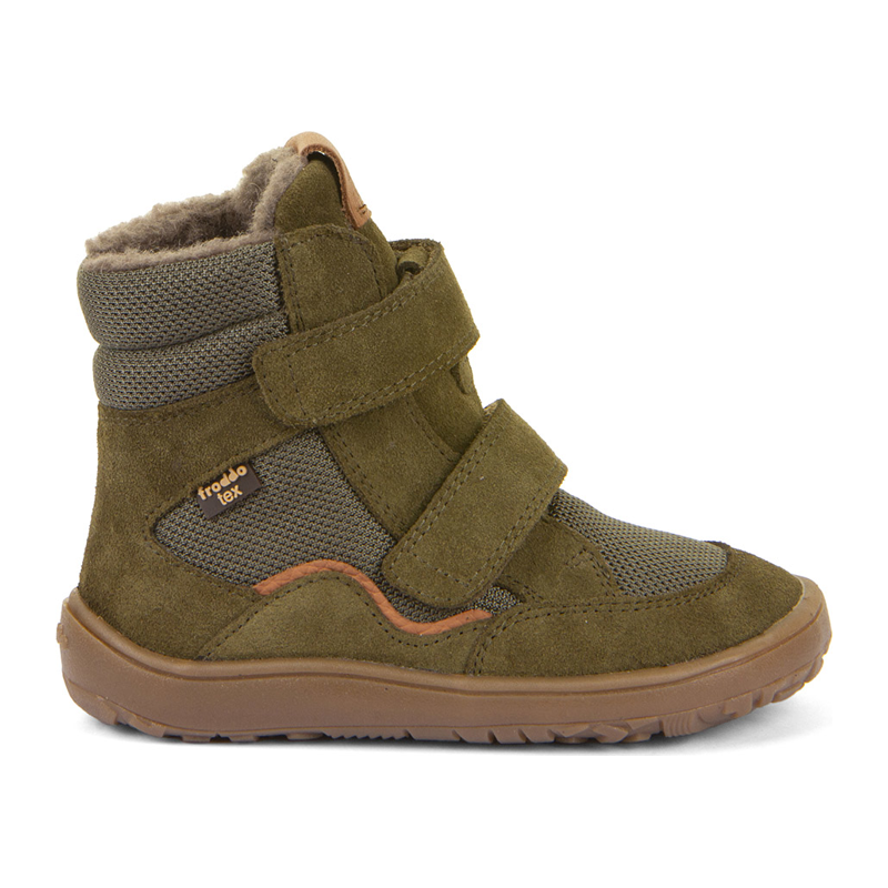 Barfuß-Winterschuh Froddo oliv