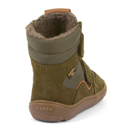 Barfuß-Winterschuh Froddo oliv
