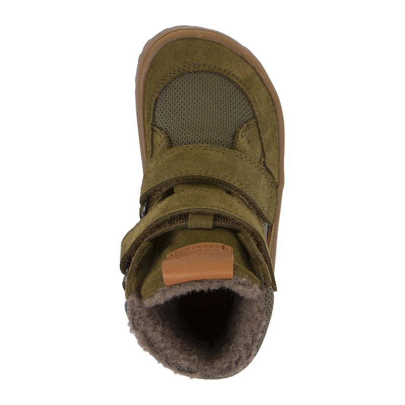 Barfuß-Winterschuh Froddo oliv