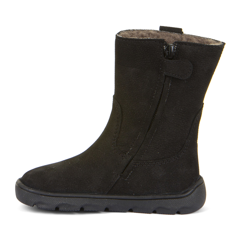 Barfuß-Winterstiefel Froddo schwarz