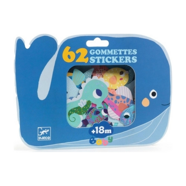 Sticker djeco blau