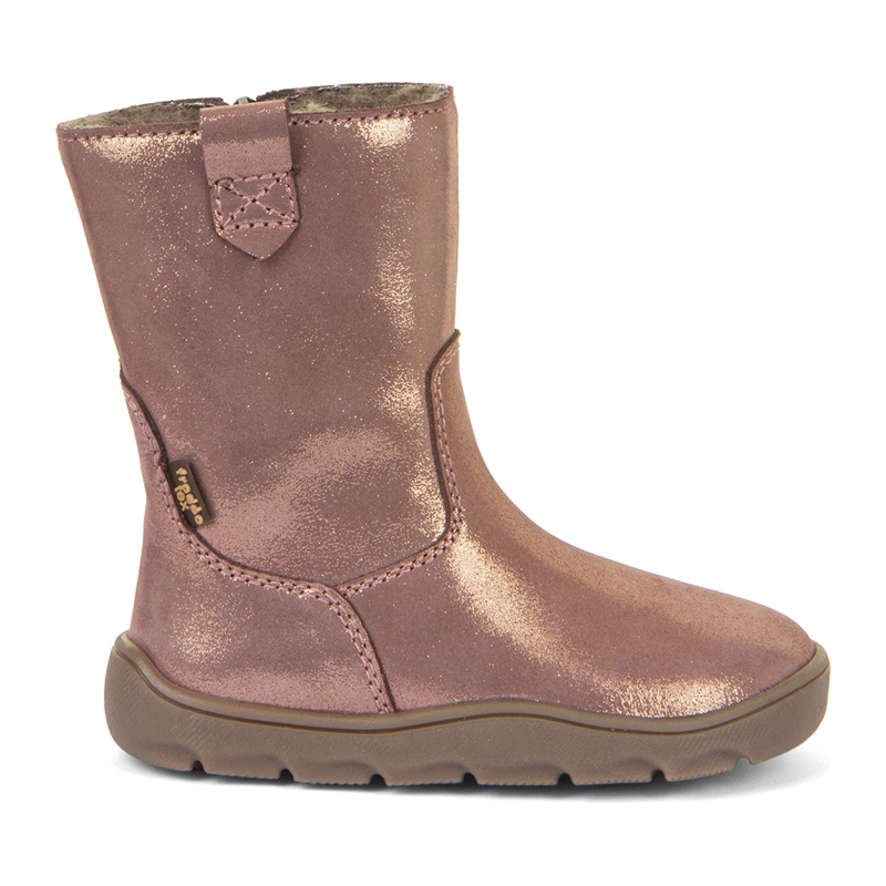 Barfuß-Winterstiefel Froddo rosa