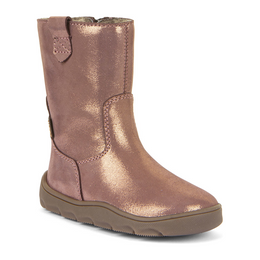 Barfuß-Winterstiefel Froddo rosa