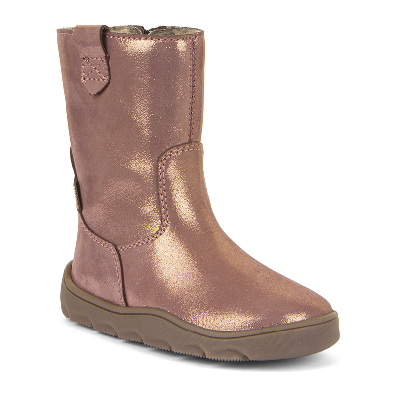 Barfuß-Winterstiefel Froddo rosa